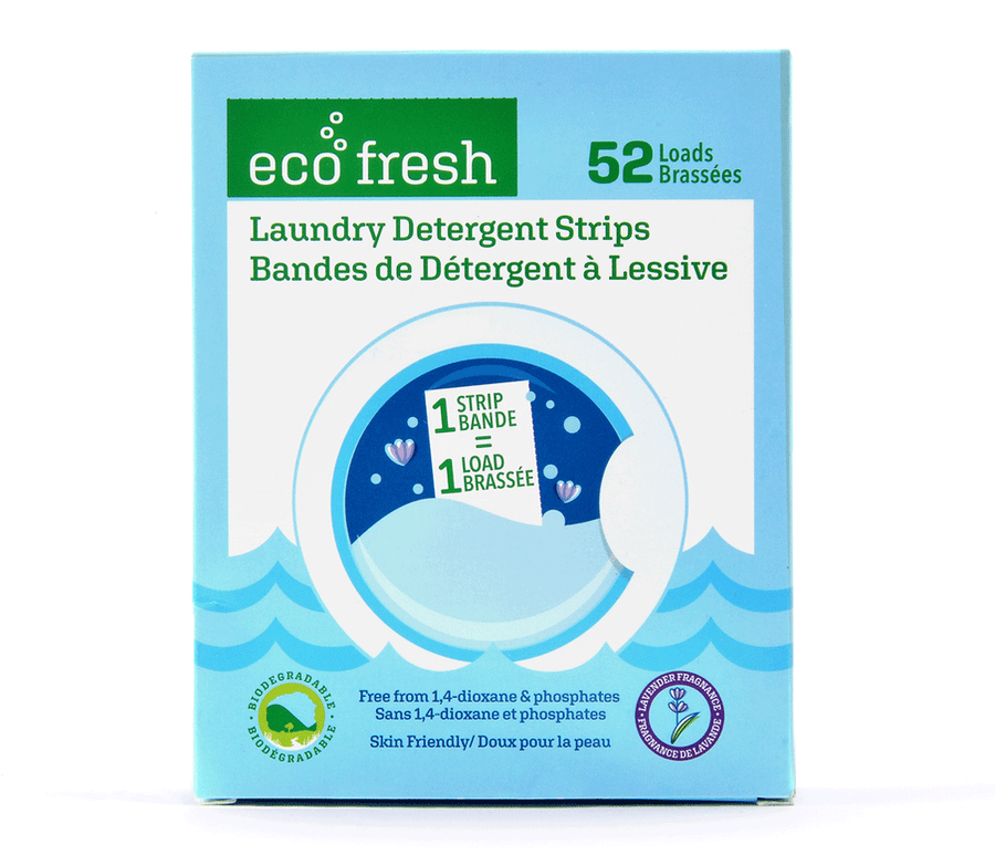 Eco-friendly Laundry Detergent 52 Strips